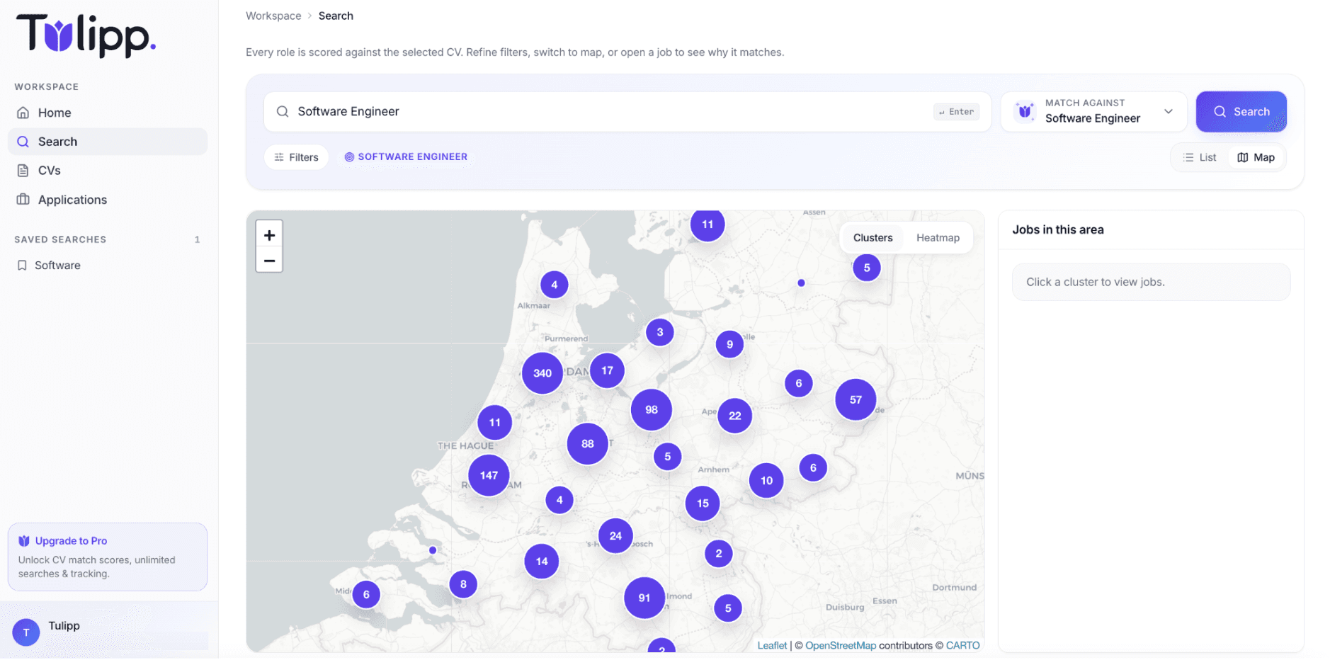 Search map